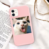 For iPhone Candy Color Cute Animal Fundas Shell Fashion