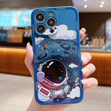 Astronaut Silicone Soft 3D Phone Case for IPhone