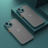 For IPhone 14 Shockproof Bumper Matte Phone Case for IPhone