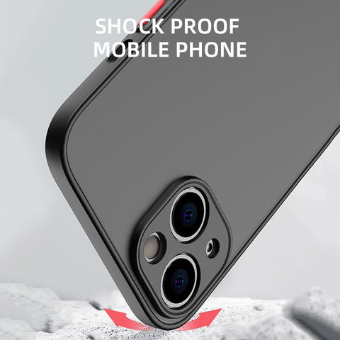 For IPhone 14 Shockproof Bumper Matte Phone Case for IPhone