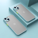 For IPhone 14 Shockproof Bumper Matte Phone Case for IPhone