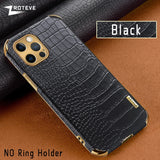 Zroteve Crocodile Pattern Leather Cover for Apple IPhone