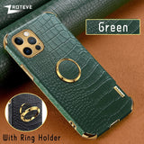 Zroteve Crocodile Pattern Leather Cover for Apple IPhone