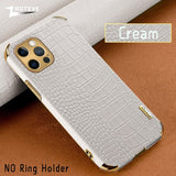 Zroteve Crocodile Pattern Leather Cover for Apple IPhone