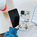 Funny Cartoon Duck Phone Case For Samsung Phone