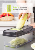 Kitchen Cook Multifunction Vegetable Cutter Gadgets Steel Blade Grater Tool