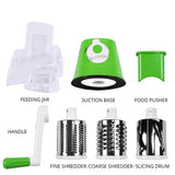 Multi-function Vegetable Shredded Kitchen Grater Manual Cabbage Chopper - honeylives