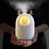 Ultrasonic Air Humidifier Aroma Air  Colors LED Lamp Office