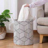 Laundry Hamper Stand Laundry Basket Toy Storage Box Washing Dirty Clothes Big Basket Organizer - honeylives