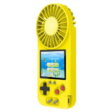 handheld small fan one nostalgic color screen game console Office