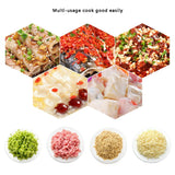 Kitchen Fruit Vegetable Onions Garlic Cutter Food Speedy Chopper Spiral Slicers Shredder - honeylives