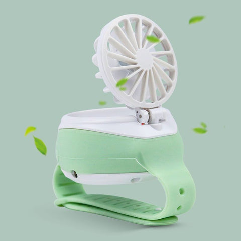 USB Charging Version Mini Watch Fan Lazy Fan Artifact Office