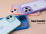 Soft Silicone Shockproof Bumper Case For iPhone Translucent Cover  Matte Funda Shell