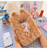 Ipad Pro  Cas Korea Style Bear Cute Girls Ipad Cover PC