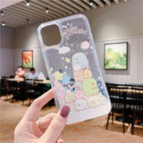 Anime Sumikko Gurashi Puicksand Phone Case For IPhone