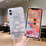 Anime Sumikko Gurashi Puicksand Phone Case For IPhone