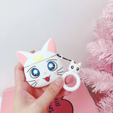 Anime Cartoon Luna Cat Cute Headphone Cases Phone