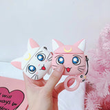 Anime Cartoon Luna Cat Cute Headphone Cases Phone