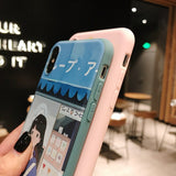 Kawaii Anime illustration Phone Cases For iphone