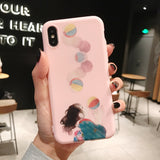 Kawaii Anime illustration Phone Cases For iphone