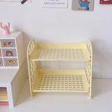 Storage Rack Simple Desktop Stationery Organizer Rack Phone Office