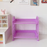 Storage Rack Simple Desktop Stationery Organizer Rack Phone Office