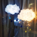 LED Night Light Cute Cotton Cloud Shape Lamp