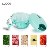 Kitchen Cook Meat Grinder Hand-power Food Chopper Mincer Blender