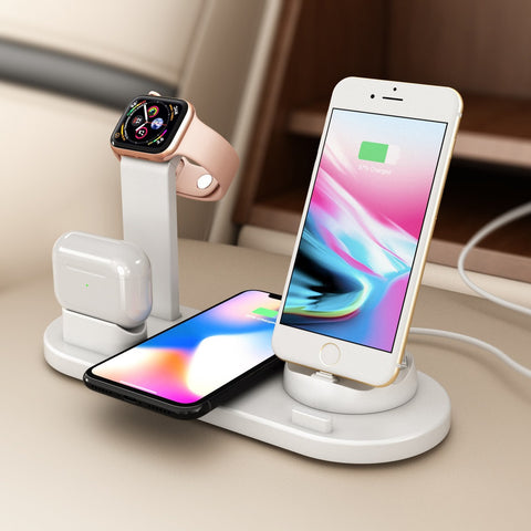 5 in1 Qi Wireless Charger For Apple Phone