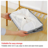 Bathroom Large Folding Laundry Basket Storage Bin for Clothes Organizer