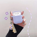 Cute Korean Flower Decoration Case for Apple Airpods Case Phone