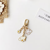 Cute Korean Flower Decoration Case for Apple Airpods Case Phone