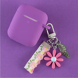 Cute Korean Flower Decoration Case for Apple Airpods Case Phone