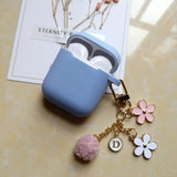 Cute Korean Flower Decoration Case for Apple Airpods Case Phone