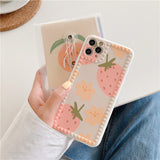 Cute Strawberry Plant For iPhone Phone Case