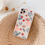 Cute Strawberry Plant For iPhone Phone Case