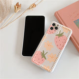 Cute Strawberry Plant For iPhone Phone Case