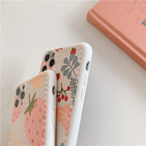 Cute Strawberry Plant For iPhone Phone Case