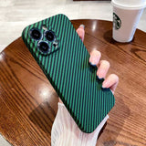 Luxury Ultra Thin Carbon Fiber Texture Matte Case for IPhone