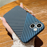 Luxury Ultra Thin Carbon Fiber Texture Matte Case for IPhone