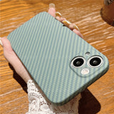 Luxury Ultra Thin Carbon Fiber Texture Matte Case for IPhone