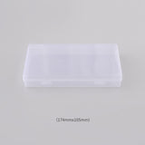 Transparent Desktop Organizer Pencil Box Plastic Desk Storage Box Office