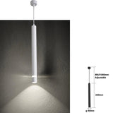 Modern Led Pendant Lamp Long Tube Light Indoor Lightning