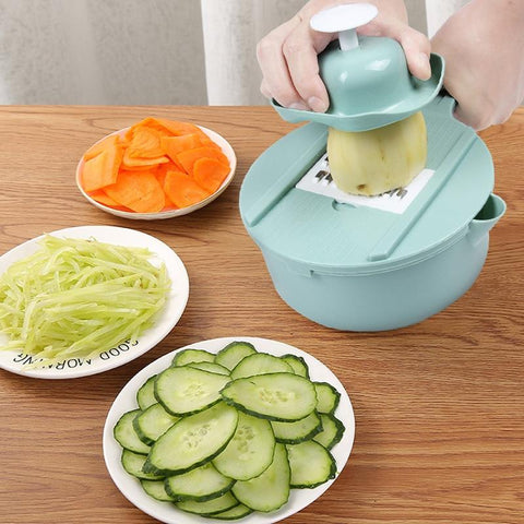 Kitchen Cook Multi-Function Cutting Food Potato Carrot Grater Slicer