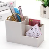 Multi-function Desktop Pen Holder Office School Storage Case