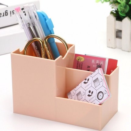 Multi-function Desktop Pen Holder Office School Storage Case