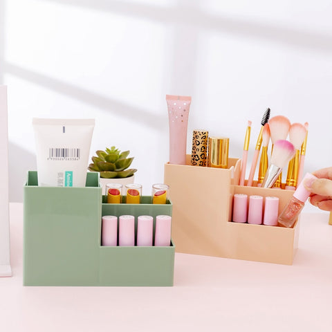 Multi-function Desktop Pen Holder Office School Storage Case