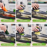 Kitchen Cook Multifunctional Vegetable Cutter Blade Slicer Fruit Cutter