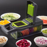 Kitchen Cook Multifunction Vegetable Cutter Gadgets Steel Blade Grater Tool