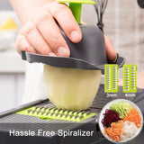 Kitchen Cook Multifunction Vegetable Cutter Gadgets Steel Blade Grater Tool